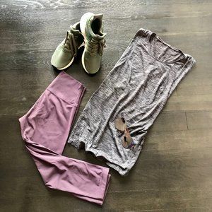 LULULEMON | Gathered Back/Side Zip Pocket Tank